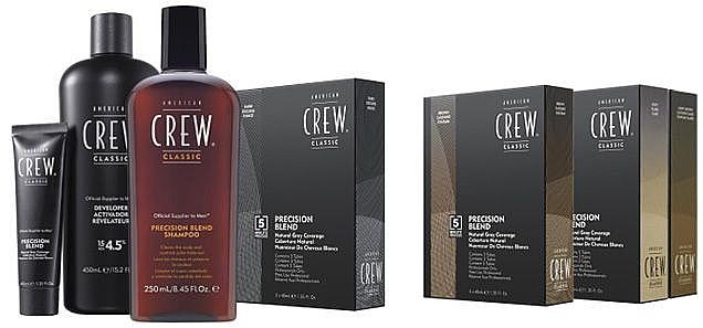 After Hair Coloring Shampoo - American Crew Classic Precision Blend Shampoo — photo N2