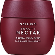 Fragrances, Perfumes, Cosmetics Brightening & Firming Face Cream SPF15 - Nature's Beauty Nectar Illuminating and Firming Face Cream