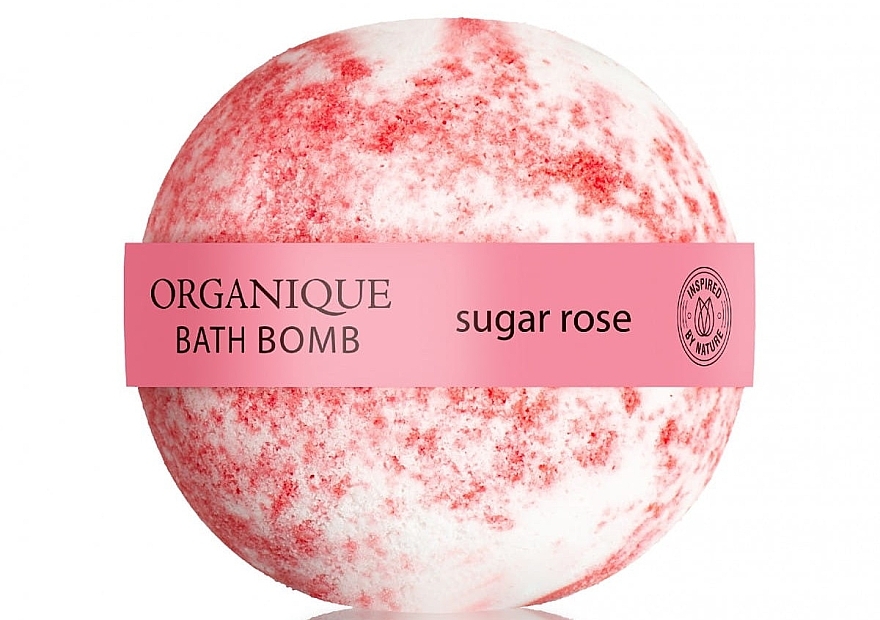 Bath Bomb - Organique Sugar Rose Bath Bomb  — photo N1