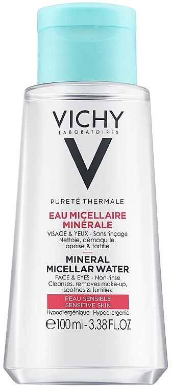 GIFT! Micellar Water for Sensitive Skin - Vichy Purete Thermale Mineral Micellar Water — photo N1