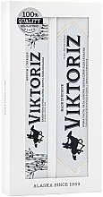 Fragrances, Perfumes, Cosmetics Set "Extra Whitening" - Viktoriz Alaska Gift Set (toothpaste/75ml + toothbrush/1pcs)