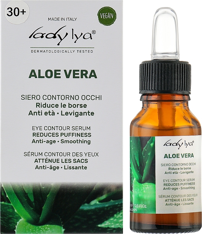 Aloe Vera Anti-Swelling Eye Serum - Lady Lya Serum Aloe Vera — photo N2