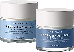 Fragrances, Perfumes, Cosmetics Set - Oriflame Optimals Hydra Radiance (f/cr/2x50ml)