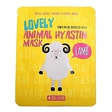 Fragrances, Perfumes, Cosmetics Sheet Mask with Collagen - Baviphat Dr. 119 Lovely Anymal Hyastin Mask