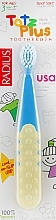 Fragrances, Perfumes, Cosmetics Kids Toothbrush, yellow-blue - Radius Totz Plus Toothbrush