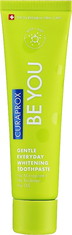 Apple & Aloe Toothpaste - Curaprox Be You Explorer Toothpaste — photo N1