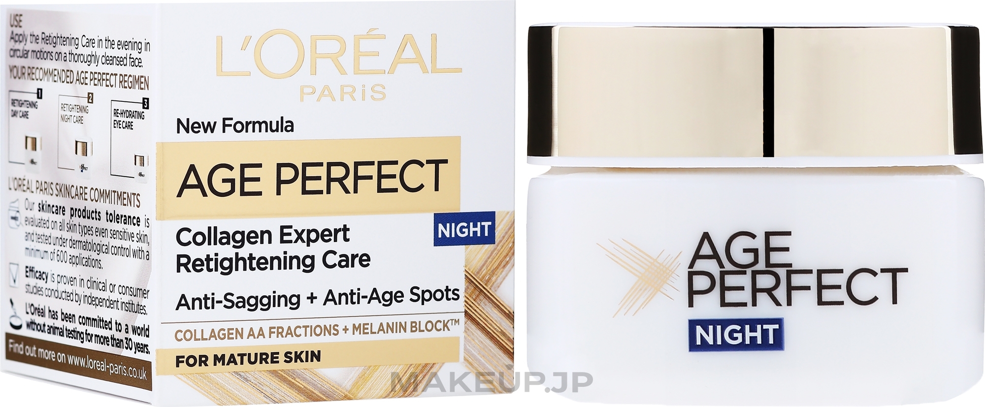 Nourishing Night Cream - L'Oreal Paris Age Perfect ReHydrating Night Cream — photo 50 ml