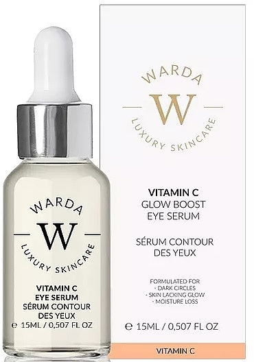 Vitamin C Eye Serum - Warda Vitamin C Skin Glow Boost Eye Serum — photo N1