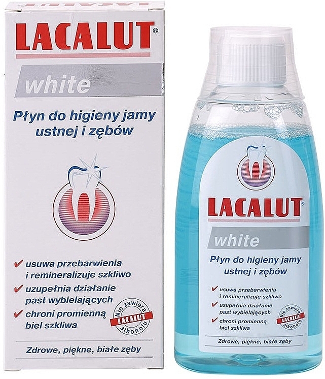 Mouthwash "White" - Lacalut White — photo N3