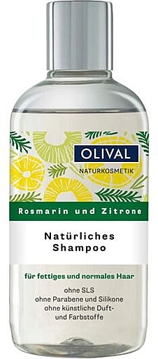 Natural Rosemary & Lemon Shampoo - Olival Natural Rosemary & Lemon Shampoo — photo N1