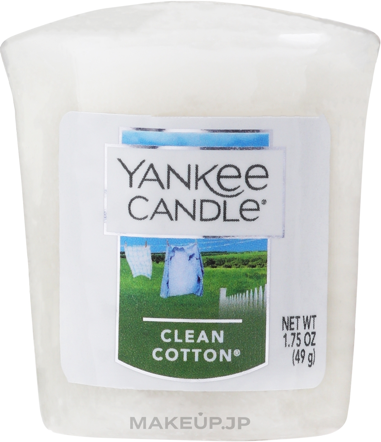 Scented Candle - Yankee Candle Clean Cotton Sampler Votive Candle — photo 49 g