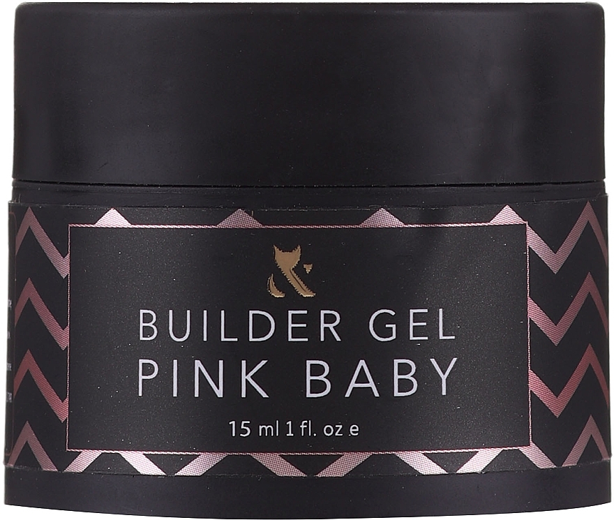 Builder Gel - F.O.X Builder Gel Pink Baby — photo N1