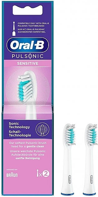 Electric Toothbrush Heads SR32-2 - Oral-B Pulsonic Sensitive — photo N2