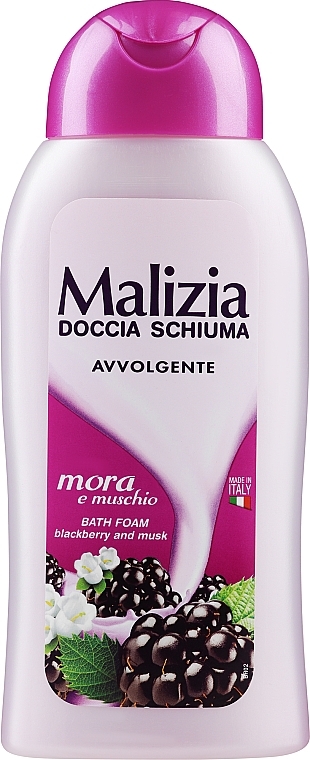 Musk & Berry Bath Foam - Malizia Bath Foam Musk & Berries — photo N1