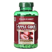 Apple Cider Vinegar Supplement, 300mg - Holland & Barrett Apple Cider Vinegar — photo N1