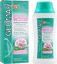 Fragrances, Perfumes, Cosmetics Intimate Wash with Aloe Vera & Mallow Extract - Geomar Intimate Wash
