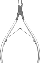 Fragrances, Perfumes, Cosmetics Cuticle Nipper NX-7, blades 3mm - Head The Beauty Tools