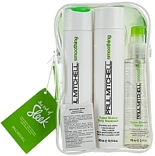 Fragrances, Perfumes, Cosmetics Set - Paul Mitchell The Art of Sleek Gift Set (shm/300ml + cond/300ml + ser/150ml)