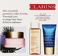 Fragrances, Perfumes, Cosmetics Set - Clarins Multi-Active (day/cream/50ml + night/cream/15ml + mic/water/50ml)