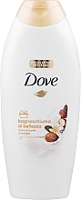 Shower Cream - Dove Caring Bath Shea Butter With Warm Vanilla Cream — photo N2