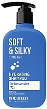 Fragrances, Perfumes, Cosmetics Moisturizing Shampoo for Brittle Hair - Prosalon Soft & Silky Hydrating Shampoo