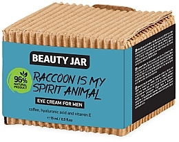 Men Eye Cream - Beauty Jar Raccoon Is My Spirit Animal Eye Cream For Men — photo N3
