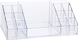 Makeup Organizer 12,5x22x8 cm, transparent - BoxUp — photo N2