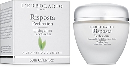 Fragrances, Perfumes, Cosmetics Lifting Cream "Perfection" - L'erbolario Crema Risposta Perfezione