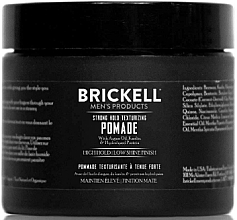 Fragrances, Perfumes, Cosmetics Strong Hold Texturizing Pomade - Brickell Men's Products Strong Hold Texturizing Pomade