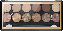 Eyeshadow Palette, 12 shades - DoDo Girl 12 Colors Eyeshadow Palette — photo N1