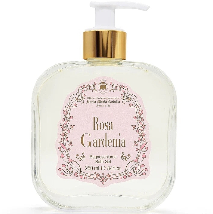 Santa Maria Novella Rosa Gardenia - Shower Gel — photo N1