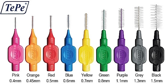 Interdental Brush Set - TePe Interdental Brushes Original Mix — photo N2