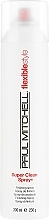 Medium Hold Hair Spray - Paul Mitchell Flexible Style Super Clean Spray — photo N1