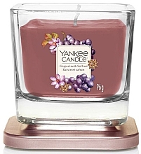 Fragrances, Perfumes, Cosmetics Grapevine & Saffron Scented Candle - Yankee Candle Grapevine & Saffron Elevation Candle