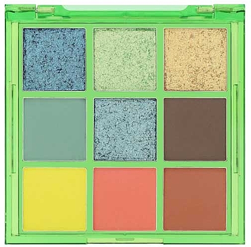 Eyeshadow Palette - W7 Pressed Pigment Palette Jungle Colour — photo N21