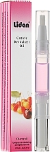 Fragrances, Perfumes, Cosmetics Scented Curticle Revitalizer Oil "Cherry" - Lidan Curticle Revitalizer Cherry Oil