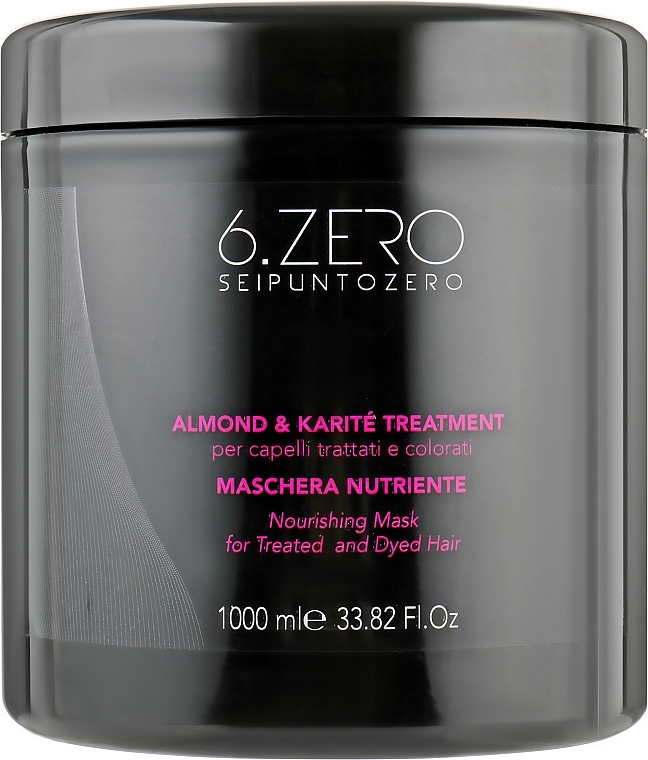 Damaged & Colored Hair Mask - Seipuntozero Nourishing Mask — photo N1