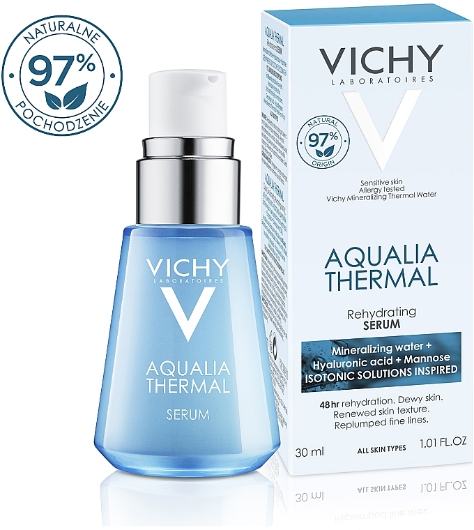 Moisturizing Face Serum - Vichy Aqualia Thermal Rehydrating Serum — photo N4