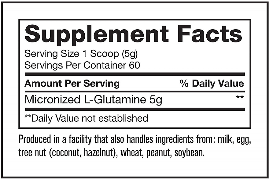 Glutamine Dietary Supplement - Mutant Core Series Glutamin — photo N6