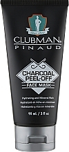 Cleansing Black Face Mask - Clubman Pinaud Charcoal Peel-Off Face Mask — photo N1