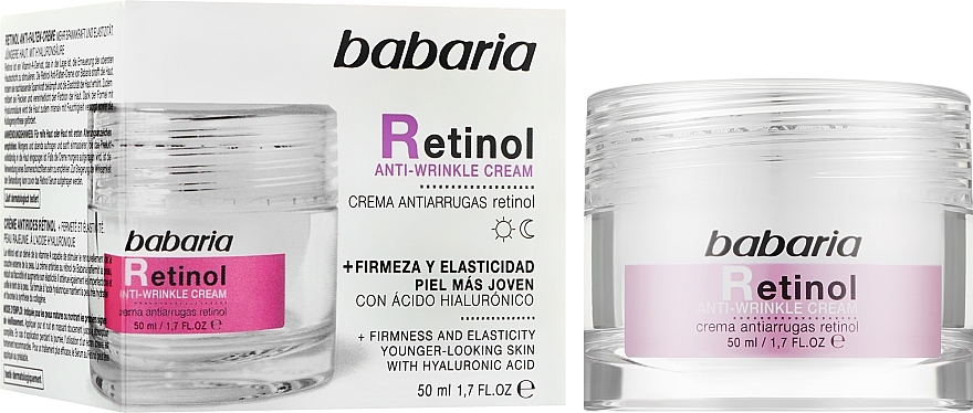 Retinol Face Cream - Babaria Retinol Anti-Wrinkle Cream — photo N2