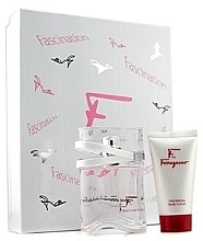 Fragrances, Perfumes, Cosmetics Salvatore Ferragamo F For Fascinating - Set (edt 50ml + b/lot 50ml)