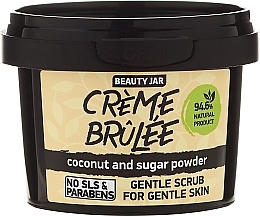 Face Scrub Creme brulee - Beauty Jar Gentle Scrub For Gentle Skin — photo N2