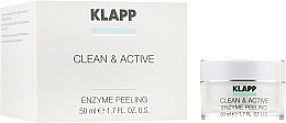 Face Enzyme MPeeling Mask - Klapp Clean & Active Enzyme Peeling — photo N4