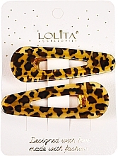 Fragrances, Perfumes, Cosmetics Hair Clip, leopard, pattern 1 - Lolita Accessoires