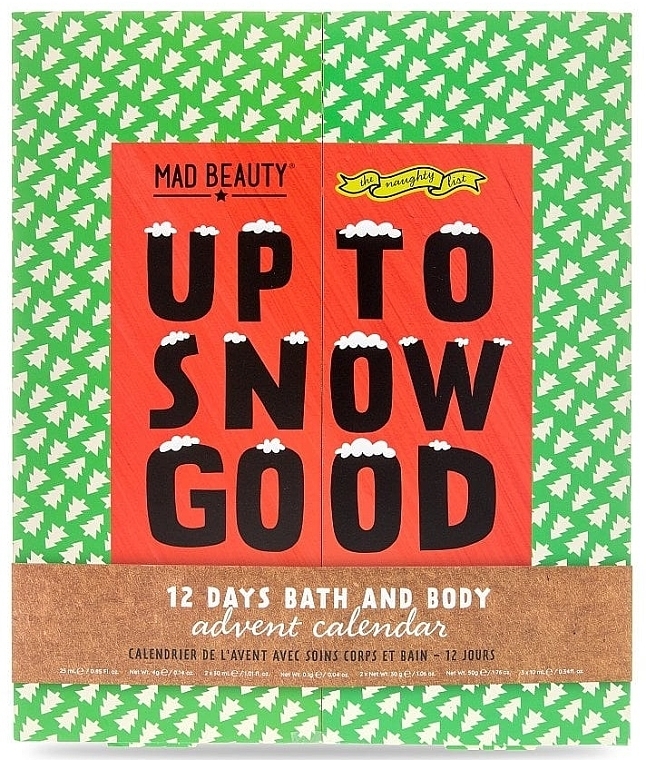 Advent Calendar - Mad Beauty The Naughty List Up To Snow Good — photo N2