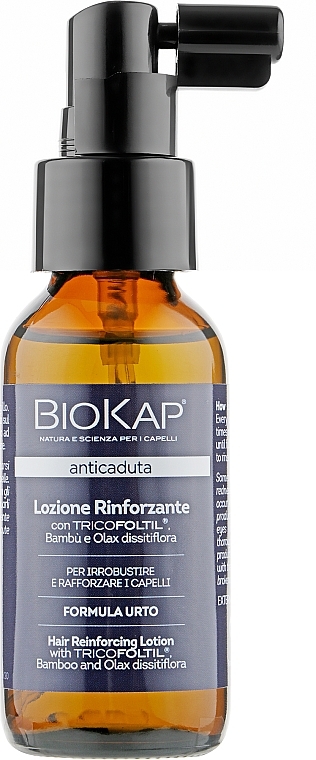 Strengthening Anti Hair Loss Lotion - BiosLine BioKap Anticaduta Hair Reinforcing Lotion — photo N1