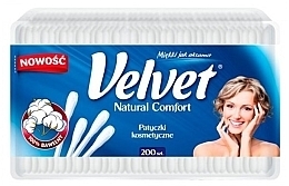 Fragrances, Perfumes, Cosmetics Cotton Buds - Velvet Natural Comfort