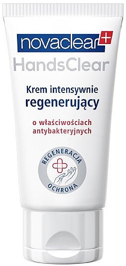 Intensively Regenerating Antibacterial Hand Cream - Novaclear Hands Clear — photo N1