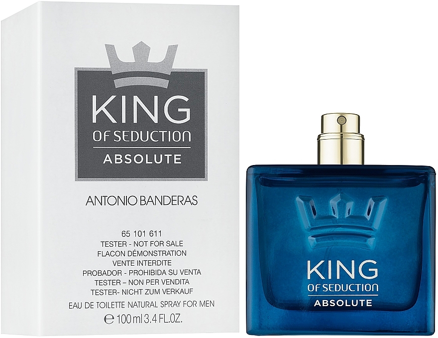 Antonio Banderas King of Seduction Absolute - Eau de Toilette (tester without cap) — photo N6